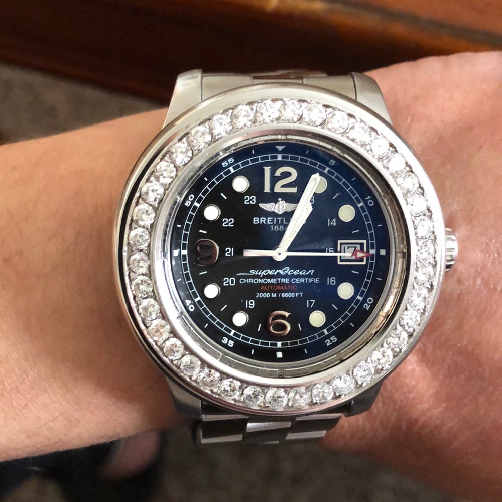 Breitling super ocean auto 2000 m diving